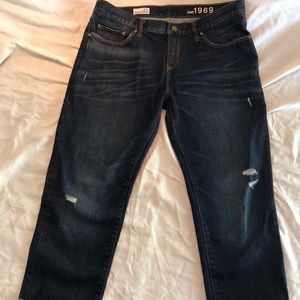 Gap Sexy Boyfriend Jeans Indigo Wash